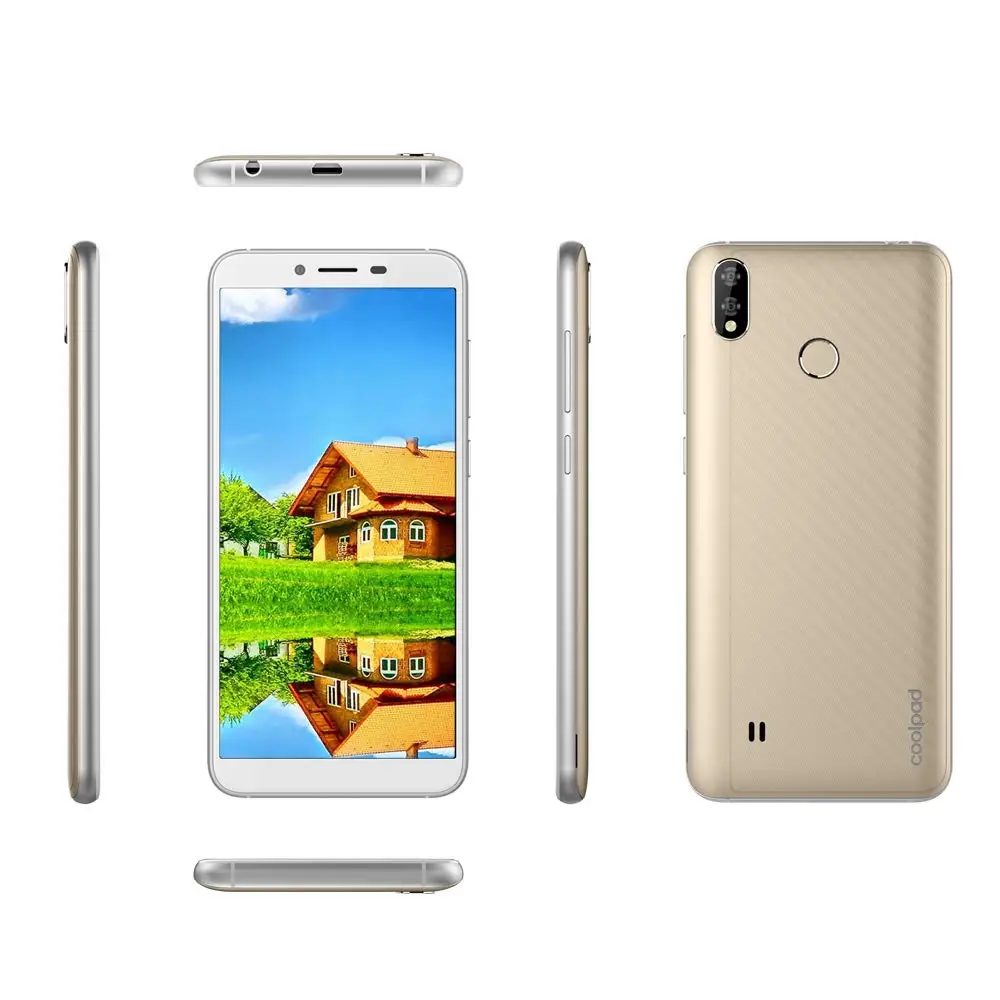 Original Coolpad Mega 5 Mobile Phone Android 8.1 3GB+32GB 5.7'' 18:9 HD+ MTK6739 Quad Core 13MP+0.3MP 3000mah face ID Smartphone
Original Coolpad Mega 5 Mobile Phone Android 8.1 3GB+32GB 5.7'' 18:9 HD+ MTK6739 Quad Core 13MP+0.3MP 3000mah face ID Smartphone