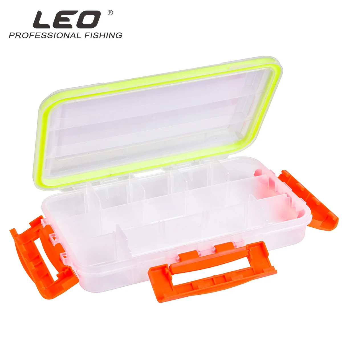 Leo Fishing Tackle Box 27922 Transparent Waterproof Lure Sub-box Three-side Lock Fishing Gear Accessories Case Pesca
Leo Fishing Tackle Box 27922 Transparent Waterproof Lure Sub-box Three-side Lock Fishing Gear Accessories Case Pesca
