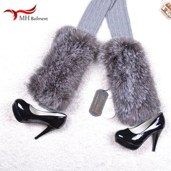 Autumn and winter 100% real fox fur grass leg socks set thick warm fur elastic leggings women belt fashion
Autumn and winter 100% real fox fur grass leg socks set thick warm fur elastic leggings women belt fashion