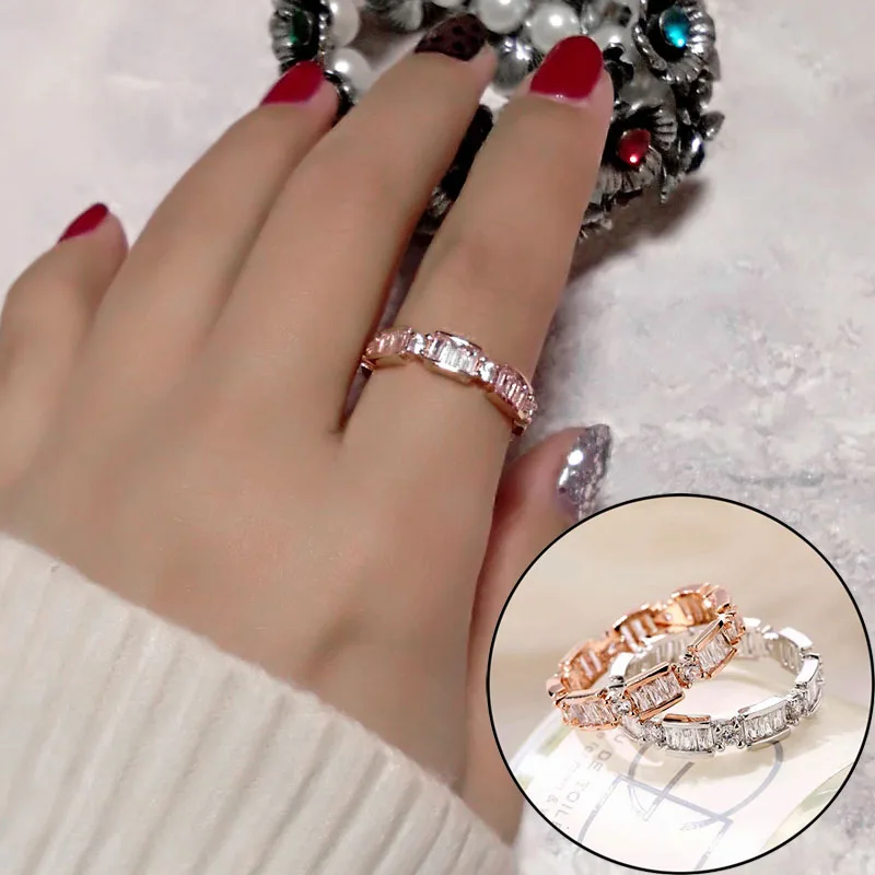 SINLEERY Classic Cubic Zirconia Circle Wedding Rings Silver/Rose Gold Color Jewelry For Women Girl Anillos JZ050 SSH
SINLEERY Classic Cubic Zirconia Circle Wedding Rings Silver/Rose Gold Color Jewelry For Women Girl Anillos JZ050 SSH