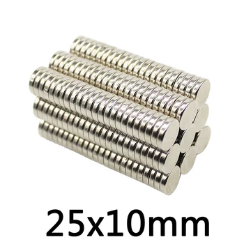 1/2/3pcs Neodymium MagnetS 25x10 mm Super Strong Round 25*10 Powerful Permanent Magnet Rare Earth Magnetic 25mmx10mm
1/2/3pcs Neodymium MagnetS 25x10 mm Super Strong Round 25*10 Powerful Permanent Magnet Rare Earth Magnetic 25mmx10mm