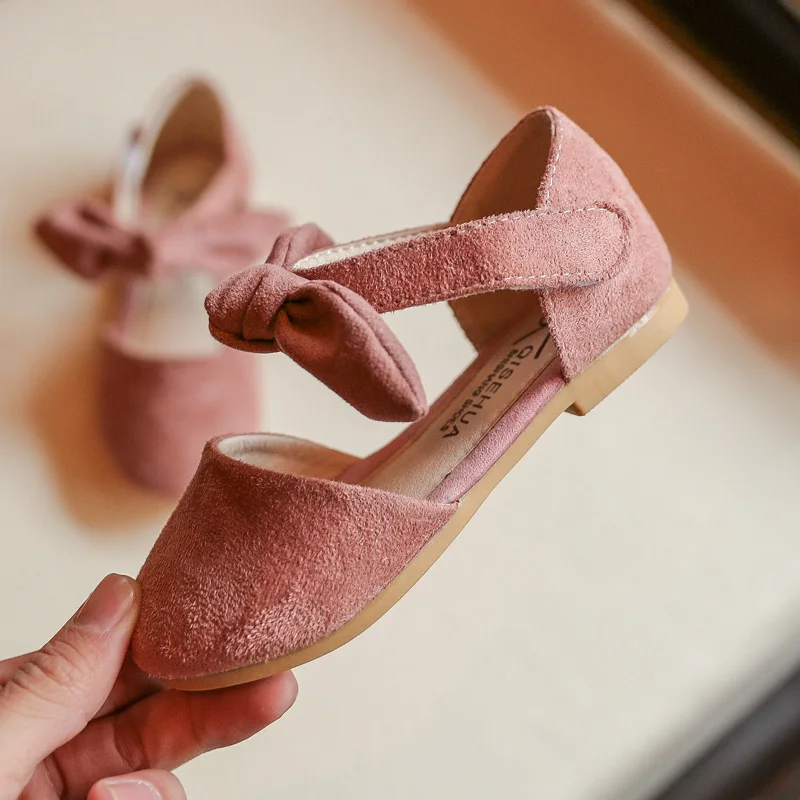 Children Girls Shoes Fashion Sandals Spring Kids Baby Round Head Shoes Soft Bottom Princess Shoes Child Peas Shoes With Bow
Children Girls Shoes Fashion Sandals Spring Kids Baby Round Head Shoes Soft Bottom Princess Shoes Child Peas Shoes With Bow