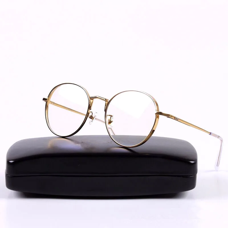 Korean Glasses Liberty Gold Metal Circle Round Frame Glasses Eyeglasses Women Fashion Accessories 2018 Myopia Eyeglasses Frames
Korean Glasses Liberty Gold Metal Circle Round Frame Glasses Eyeglasses Women Fashion Accessories 2018 Myopia Eyeglasses Frames