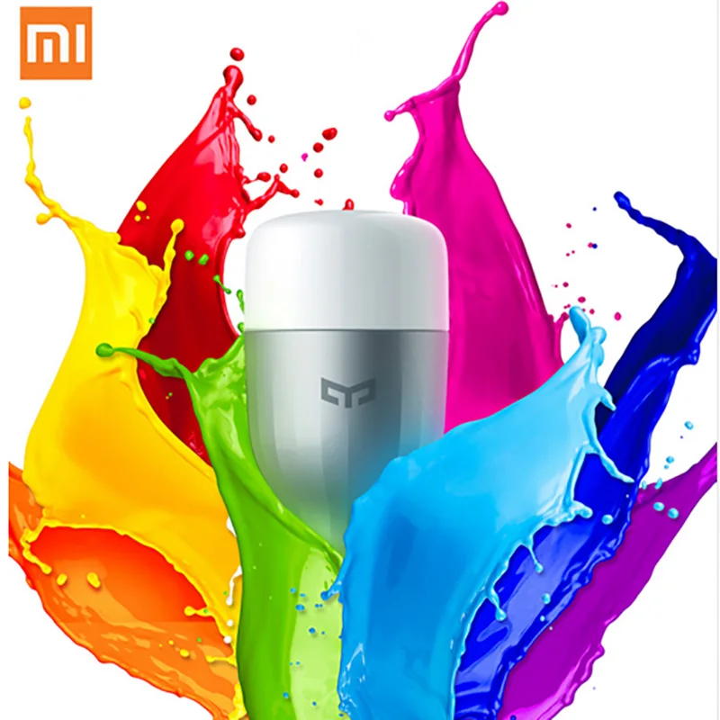 Original XIAOMI Yeelight E27 RGB Light LED Bulb Phone WiFi Remote Control MIJIA Lighting Discolourable Bulbs For Smart home H20
Original XIAOMI Yeelight E27 RGB Light LED Bulb Phone WiFi Remote Control MIJIA Lighting Discolourable Bulbs For Smart home H20