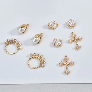 New style white bead decoration geometry rounds/flowers/cross shape copper charms diy jewelry earrings/garment pendant accessory
New style white bead decoration geometry rounds/flowers/cross shape copper charms diy jewelry earrings/garment pendant accessory