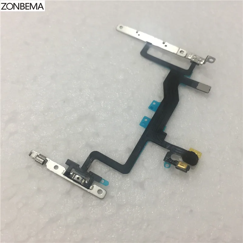 ZONBEMA High quality New Power switch on off Volume flex Cable with Metal Bracket Assembly For iPhone 6S 4.7"
ZONBEMA High quality New Power switch on off Volume flex Cable with Metal Bracket Assembly For iPhone 6S 4.7"