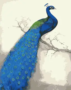 Blue peacock Abstract DIY Painting animal Home Wall Decor By Numbers Kits Coloring On Canvas 16x20in unframed
Blue peacock Abstract DIY Painting animal Home Wall Decor By Numbers Kits Coloring On Canvas 16x20in unframed
