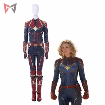 MMGG Halloween Captain cosplay costume Carol Danvers cosplay leather Jumpsuits high quality custom made size
MMGG Halloween Captain cosplay costume Carol Danvers cosplay leather Jumpsuits high quality custom made size