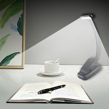 Clip-on Desk Lamp Flexible Foldable Eye Protection Table Lamp AAA Battery Powered Reading Book Lights For Children Study Lamp
Clip-on Desk Lamp Flexible Foldable Eye Protection Table Lamp AAA Battery Powered Reading Book Lights For Children Study Lamp
