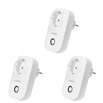 Wifi Smart Plug Tuya Smart Socket Smartlife Wireless Remote Control Socket Outlet Adapter,Timing Voice WIFI Control,3 Pcs
Wifi Smart Plug Tuya Smart Socket Smartlife Wireless Remote Control Socket Outlet Adapter,Timing Voice WIFI Control,3 Pcs