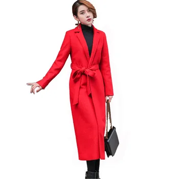 Woolen ultra long outerwear women's spring and autumn 2017 woolen overcoat female medium-long thickening over-the-knee
Woolen ultra long outerwear women's spring and autumn 2017 woolen overcoat female medium-long thickening over-the-knee