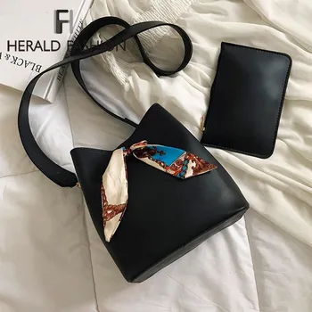 Herald Fashion Women Composite Bucket Bag Quality Leather Female Shoulder Bags Brand Designer Ladies' Crossbody Messenger Bags
Herald Fashion Women Composite Bucket Bag Quality Leather Female Shoulder Bags Brand Designer Ladies' Crossbody Messenger Bags
