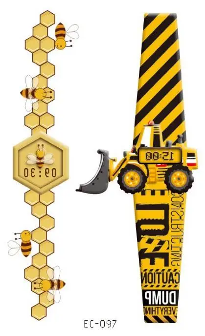 Waterproof Temporary Fake Tatoo Kids Tattoo Sticker Bees Cartoon excavator Watch Tatouage Flash Tatto Tattoos Stickers For Boy
Waterproof Temporary Fake Tatoo Kids Tattoo Sticker Bees Cartoon excavator Watch Tatouage Flash Tatto Tattoos Stickers For Boy