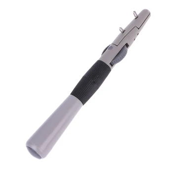 High quality 14cm Fishing Hook Tier Tying Tool ABS Manual Tippet Knot Binding Line Knotter Device