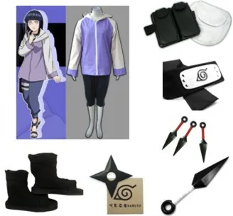 Cosplay Costume Naruto Shippuden Hinata Hyuga Complete Set Halloween Christmas Party Uniform Dress Women's Cosplay Dress
Cosplay Costume Naruto Shippuden Hinata Hyuga Complete Set Halloween Christmas Party Uniform Dress Women's Cosplay Dress