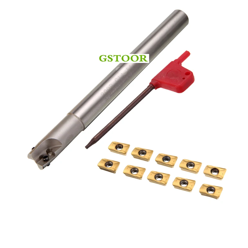 1pc 150mm Shank Lathe Turning Tool Holder 300R C14 14 150 Boring Bar + 10pcs APMT1135PDER Inserts CNC lathe milling cutter
1pc 150mm Shank Lathe Turning Tool Holder 300R C14 14 150 Boring Bar + 10pcs APMT1135PDER Inserts CNC lathe milling cutter