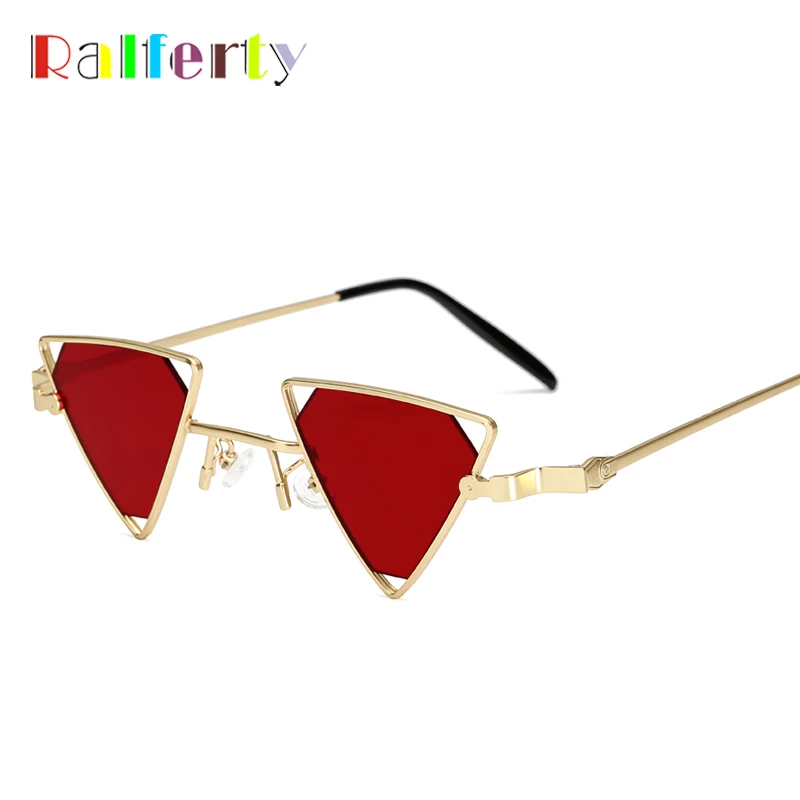 Ralferty 2018 Unique Mini Triangle Sunglasses Women Men Small Metal Eyeglass Vintage Red Eyewear Accessories Female Oculos B07
Ralferty 2018 Unique Mini Triangle Sunglasses Women Men Small Metal Eyeglass Vintage Red Eyewear Accessories Female Oculos B07