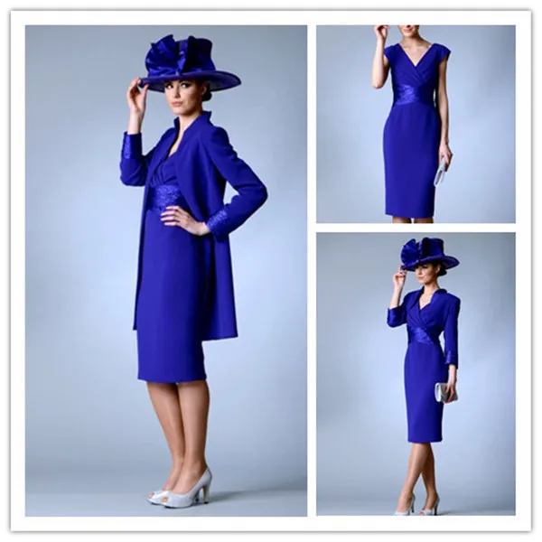 Custom made Plus Size Tea Length Royal Blue Royal Blue Mother Of The Bride Dresses With Free Jacket Women Occasion Party Dress
Custom made Plus Size Tea Length Royal Blue Royal Blue Mother Of The Bride Dresses With Free Jacket Women Occasion Party Dress