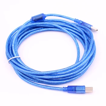 5pcs/lot Type A Male to Type B Male USB 2.0 Extension Scanner Printer Print Cable for Printer High Speed Transparent 1.5m 3m 5m
5pcs/lot Type A Male to Type B Male USB 2.0 Extension Scanner Printer Print Cable for Printer High Speed Transparent 1.5m 3m 5m