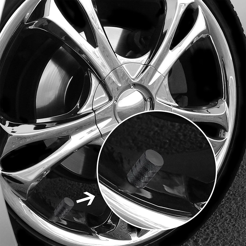 Universal 4PCS Black Durable Aluminium Alloy Dust Cover Wheel Tire Tyre Rim Valve Stem Caps Replacement for Car Truck Auto Parts
Universal 4PCS Black Durable Aluminium Alloy Dust Cover Wheel Tire Tyre Rim Valve Stem Caps Replacement for Car Truck Auto Parts