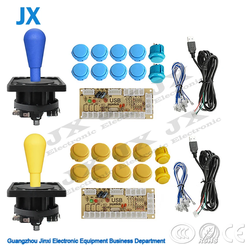 Arcade Game DIY kit for Mame USB Zero Delay USB Encoder with 8 Way happ style Joystick Copy Sanwa Push Button for PC PS3 Android
Arcade Game DIY kit for Mame USB Zero Delay USB Encoder with 8 Way happ style Joystick Copy Sanwa Push Button for PC PS3 Android
