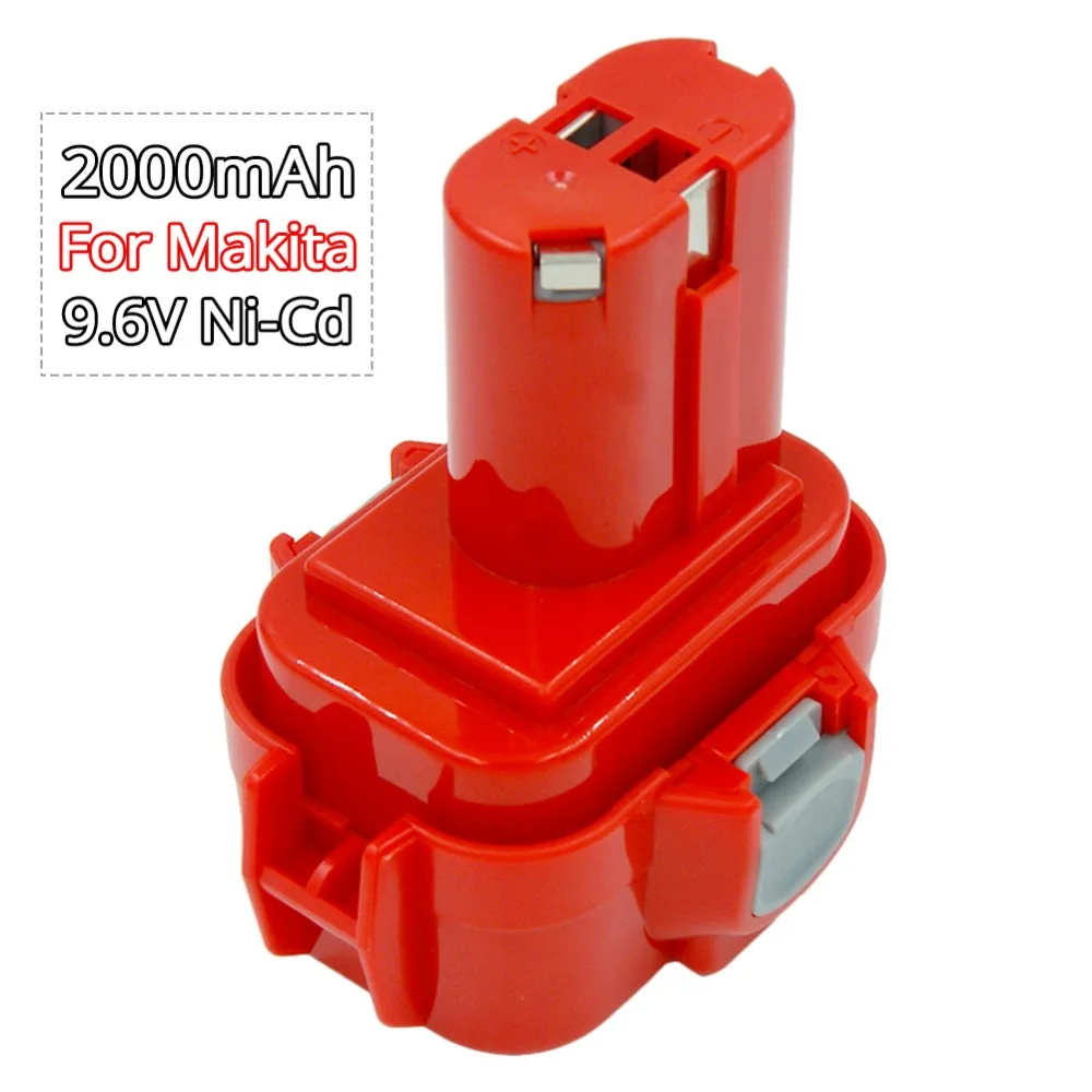 Power Tools Rechargeable Battery 2Ah Nicd for Makita 9.6V Battery PA09 9100 9122 9134 9135 9120 cordless screwdriver batteries
Power Tools Rechargeable Battery 2Ah Nicd for Makita 9.6V Battery PA09 9100 9122 9134 9135 9120 cordless screwdriver batteries