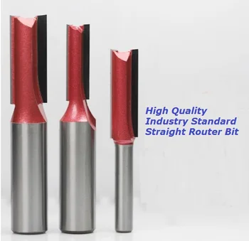 High Quality Industry Standard 1/4" x 1/4" Double Flute Straight Router Bit Cutter Tool
High Quality Industry Standard 1/4" x 1/4" Double Flute Straight Router Bit Cutter Tool