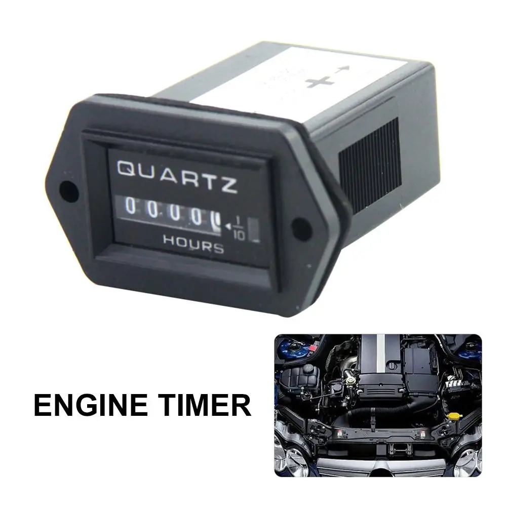 12V To 36V Truck Tractor Diesel Outboard Engine Hour Meter Rectangular MA063 GE Farm Machinery Hour Meter Car Accessories
12V To 36V Truck Tractor Diesel Outboard Engine Hour Meter Rectangular MA063 GE Farm Machinery Hour Meter Car Accessories