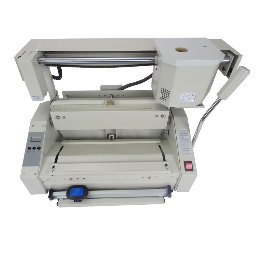 

RD-JB-4 Desktop glue book binding machine glue book binder machine hot melt glue binding machine booklet maker