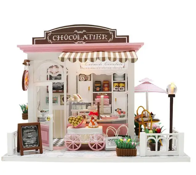 New Furniture Doll House Wooden Miniature DIY DollHouse Furniture Kit Assemble Christmas Toys Doll Home For children Gift c007
New Furniture Doll House Wooden Miniature DIY DollHouse Furniture Kit Assemble Christmas Toys Doll Home For children Gift c007