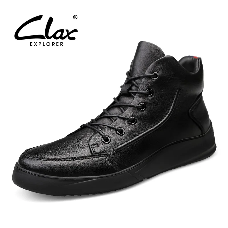 CLAX Mens Boots 2019 Spring Autumn Casual Leather Shoes Male Ankle Boot Genuine Leather Winter Boot Fur Snow Shoe Warm
CLAX Mens Boots 2019 Spring Autumn Casual Leather Shoes Male Ankle Boot Genuine Leather Winter Boot Fur Snow Shoe Warm
