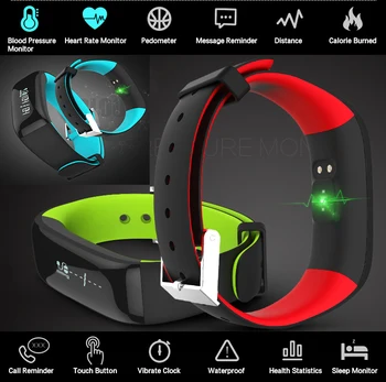 Nordic 51822 Smart Bracelet Blood Pressure Heart Rate Female Male Smartband Sport Activity Tracker Running Speed Calories Watch
Nordic 51822 Smart Bracelet Blood Pressure Heart Rate Female Male Smartband Sport Activity Tracker Running Speed Calories Watch