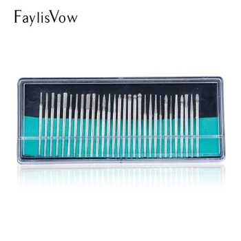 30pcs Nail Drill Bits Diamond 2.35mm Milling Cutters for Manicure Machine Nail Art File Apparatus for Manicure Grinding Cutter
30pcs Nail Drill Bits Diamond 2.35mm Milling Cutters for Manicure Machine Nail Art File Apparatus for Manicure Grinding Cutter