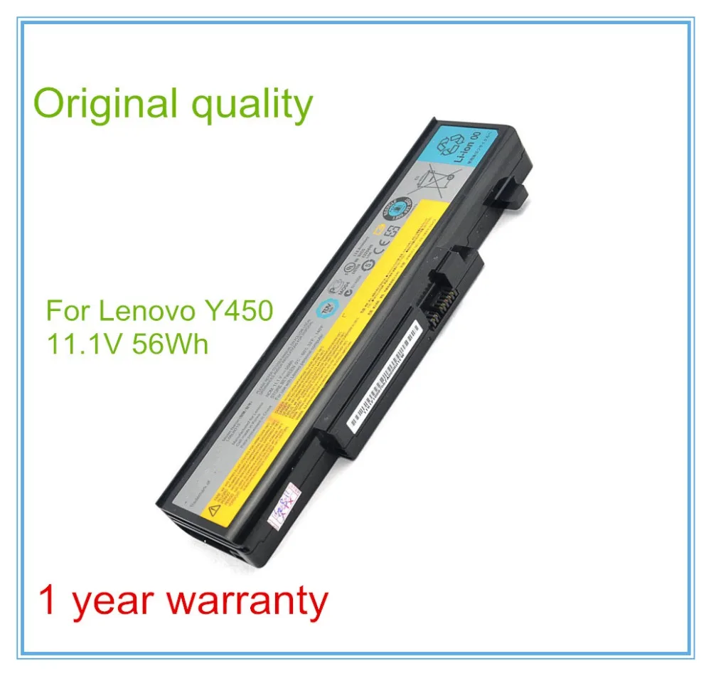 56WH New Original Laptop Battery for Y450 Y450A Y550 Y550A Y550P L08S6D13 L08L6D13 L08O6D13
56WH New Original Laptop Battery for Y450 Y450A Y550 Y550A Y550P L08S6D13 L08L6D13 L08O6D13