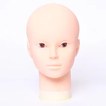 CAMMITEVER Mannequin Head Model Female Wig Making Hat Display With Base Eyelash Practice Makeup Practice Traning Bald Head Model
CAMMITEVER Mannequin Head Model Female Wig Making Hat Display With Base Eyelash Practice Makeup Practice Traning Bald Head Model