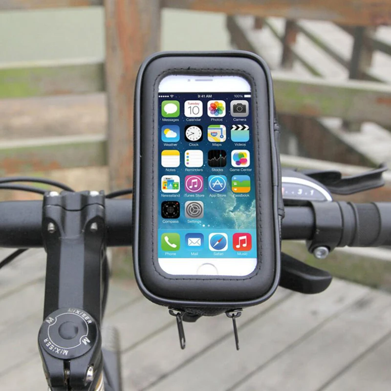 Universal Auto Waterproof Motorcycle Bike Bicycle Mount Phone Holder Bag Cases soporte for iPhone 6 6S 7 8 4.7" Samsung S3 S4
Universal Auto Waterproof Motorcycle Bike Bicycle Mount Phone Holder Bag Cases soporte for iPhone 6 6S 7 8 4.7" Samsung S3 S4