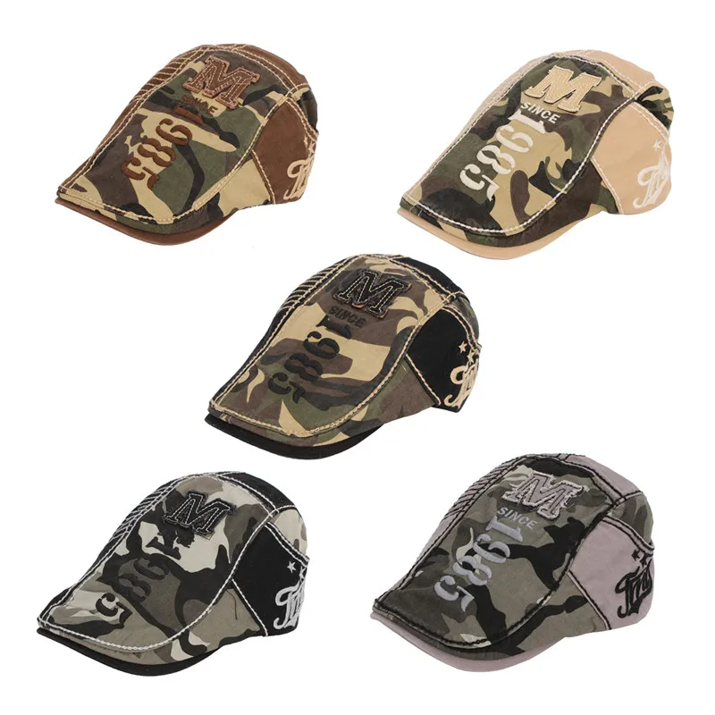 Unisex Men Women Newsboy Cotton Blend Beret Flat Cap Hat Cabbie Gatsby Camo Camouflage Hunting Military Army Outdoor Sports Caps
Unisex Men Women Newsboy Cotton Blend Beret Flat Cap Hat Cabbie Gatsby Camo Camouflage Hunting Military Army Outdoor Sports Caps