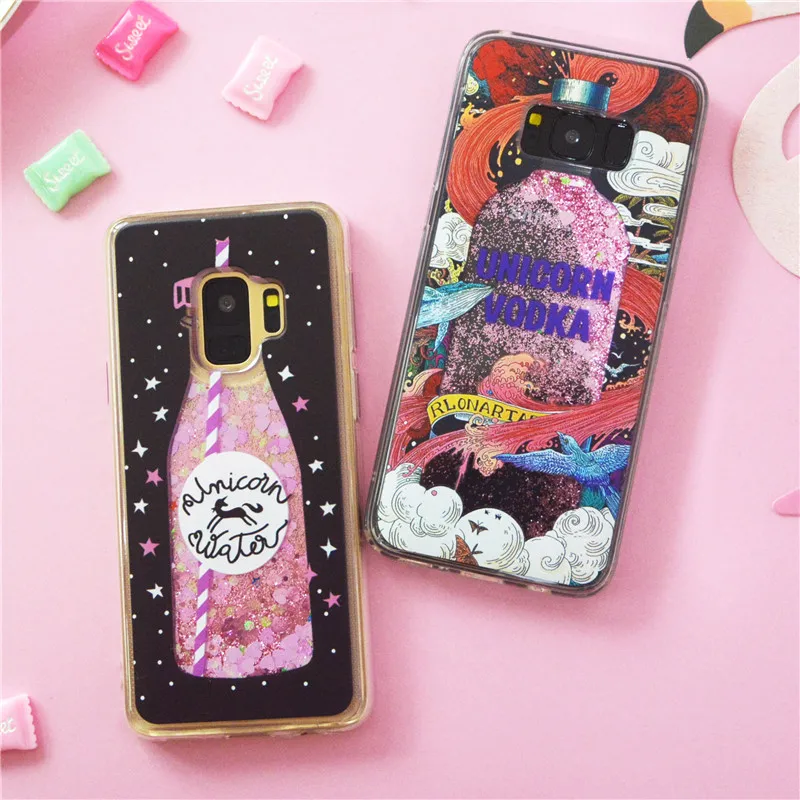 For Samsung Galaxy A6 A8 2018 J3 J5 J7 A3 A5 2016 2017 S8 S9 Plus S6 S7 Edge Case Unicorn Bottle Glitter Liquid Star Quicksand
For Samsung Galaxy A6 A8 2018 J3 J5 J7 A3 A5 2016 2017 S8 S9 Plus S6 S7 Edge Case Unicorn Bottle Glitter Liquid Star Quicksand