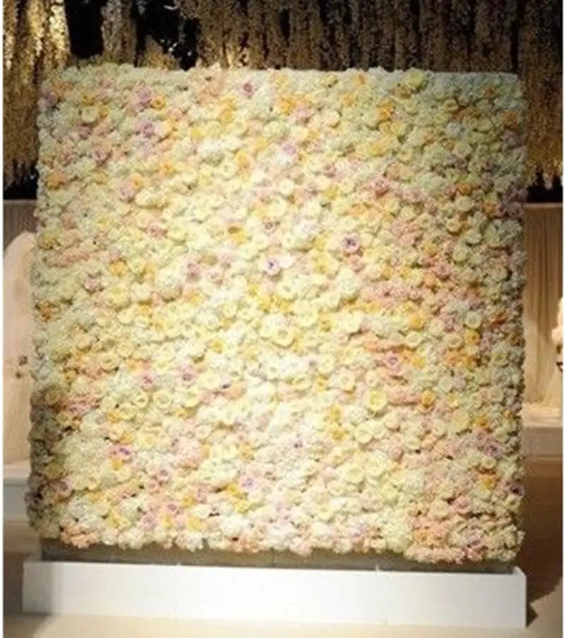 European style 60X40CM Romantic Artificial Rose Hydrangea Flower Wall for Wedding Party Stage and Backdrop Decoration
European style 60X40CM Romantic Artificial Rose Hydrangea Flower Wall for Wedding Party Stage and Backdrop Decoration