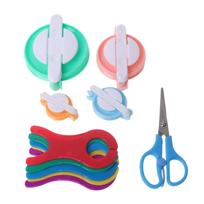 10pcs Ball Making Machine Pompom Maker Fluff Ball Weaver Needle Knitting Wool Tool Craft DIY Set Weave Tool
10pcs Ball Making Machine Pompom Maker Fluff Ball Weaver Needle Knitting Wool Tool Craft DIY Set Weave Tool