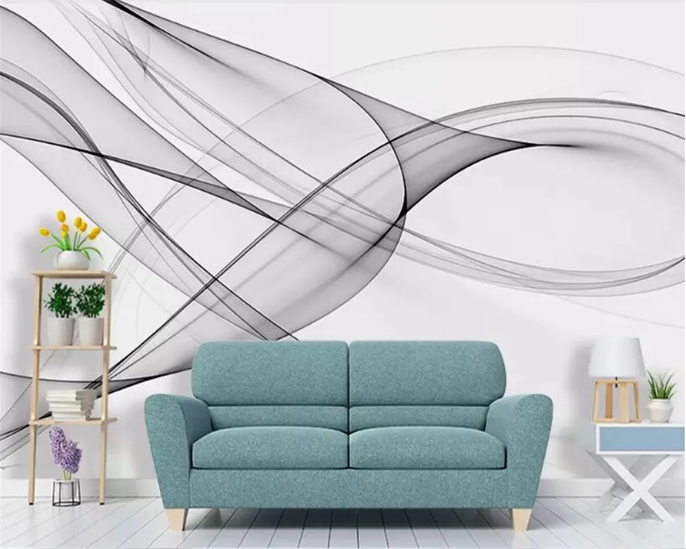 beibehang Customized modern abstract black and white lines geometric wallpaper home decor living room wallpaper 3d on the wall
beibehang Customized modern abstract black and white lines geometric wallpaper home decor living room wallpaper 3d on the wall