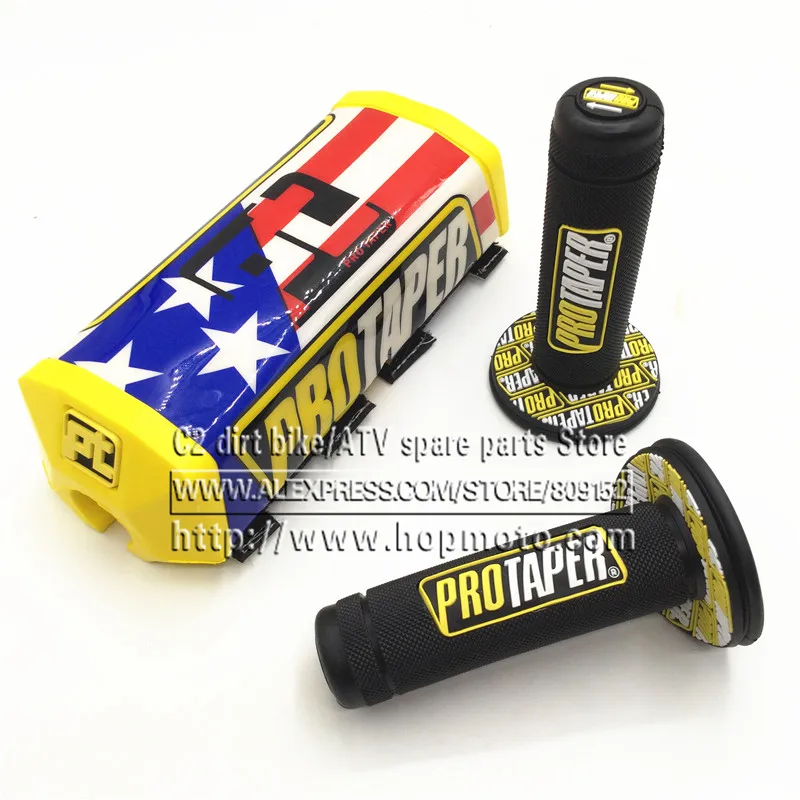 Motorcycle Protaper grips Motocross handle bar pads DIRT PIT BIKE 1-1/8" or 7/8" HANDLEBAR RUBBER GEL Dual Density MX Grips
Motorcycle Protaper grips Motocross handle bar pads DIRT PIT BIKE 1-1/8" or 7/8" HANDLEBAR RUBBER GEL Dual Density MX Grips