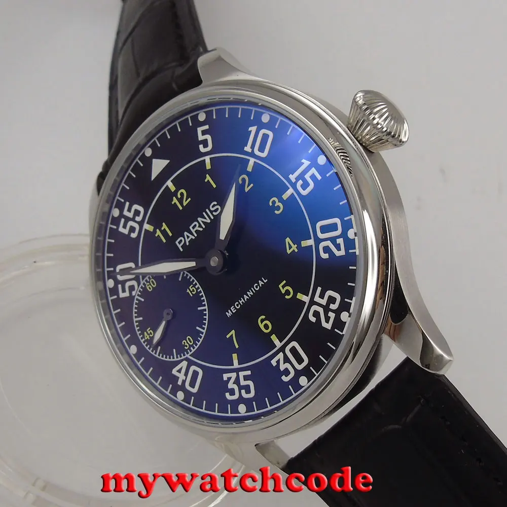 new arrive 44mm parnis black dial luminous makrs hand winding 6497 mens watch647
new arrive 44mm parnis black dial luminous makrs hand winding 6497 mens watch647