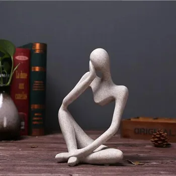 Christmas Gift New Creative House Decor Smoothy Stone People Design Table Decor Thinker Design Office Decoration
Christmas Gift New Creative House Decor Smoothy Stone People Design Table Decor Thinker Design Office Decoration