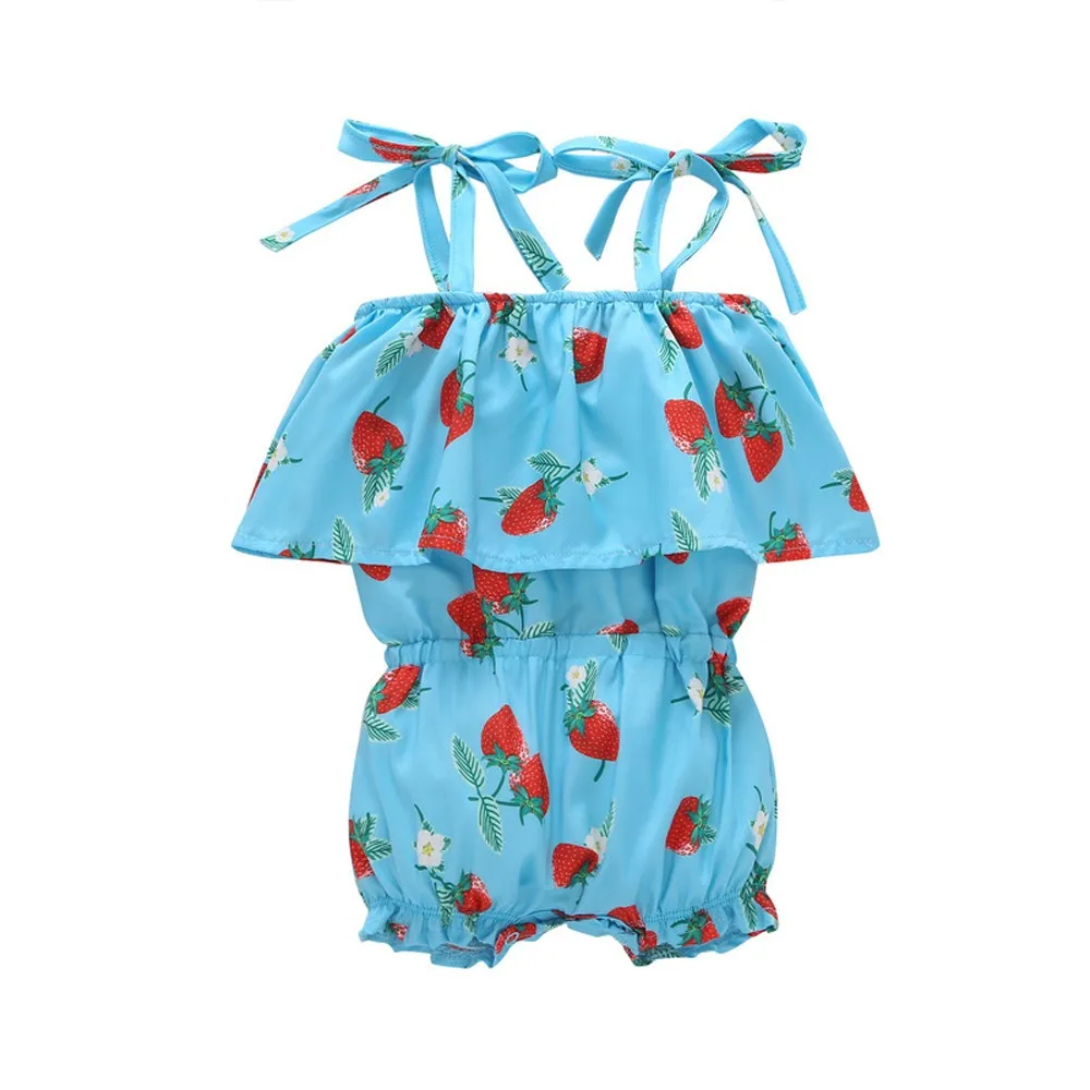 Toddler Baby Girls Sleeveless Strawberry Print Romper Playsuit Clothes Outfits Baby Girl Rompers Sweet Girl Fashion
Toddler Baby Girls Sleeveless Strawberry Print Romper Playsuit Clothes Outfits Baby Girl Rompers Sweet Girl Fashion