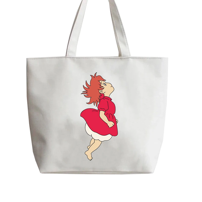 Ponyo on the Cliff Women Handbags Bags Fashion 2019 New Cartoon Tote Canvas Bag Women Shoulder Bag Fashion Bags
Ponyo on the Cliff Women Handbags Bags Fashion 2019 New Cartoon Tote Canvas Bag Women Shoulder Bag Fashion Bags