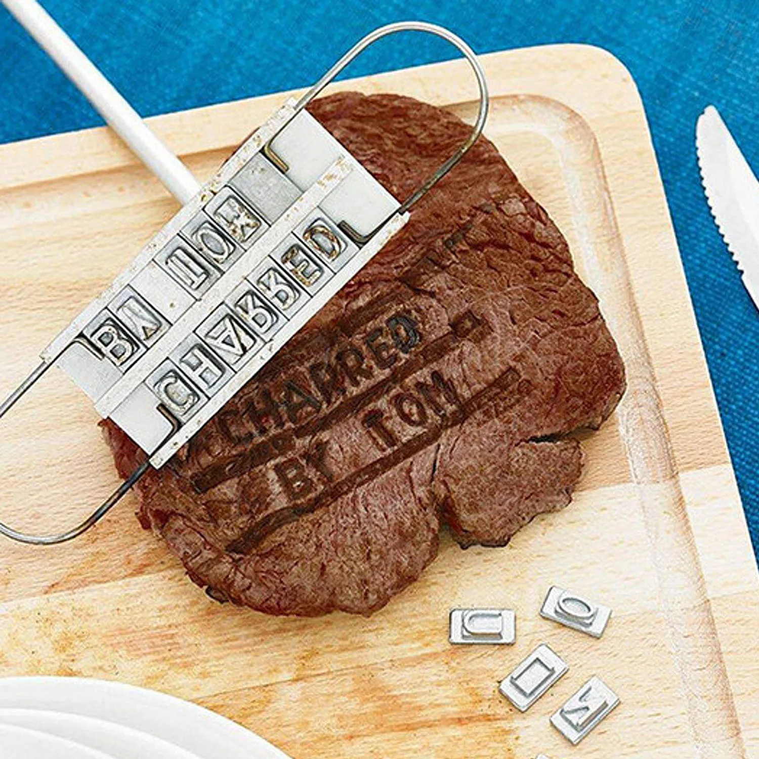 Behogar Barbecue Security Tools Stamp Hot Stamping Personality Changeable 55 Letters Steak Mold Barbecue Meat BBQ Tool Outdoor
Behogar Barbecue Security Tools Stamp Hot Stamping Personality Changeable 55 Letters Steak Mold Barbecue Meat BBQ Tool Outdoor