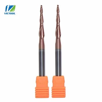 2pcs/Solid Carbide 2pcs/lot R1.0*D6*30.5*75 H-SI Coated Ball Nose End Mills Milling bit HRC62 Hardness Milling Cutters
2pcs/Solid Carbide 2pcs/lot R1.0*D6*30.5*75 H-SI Coated Ball Nose End Mills Milling bit HRC62 Hardness Milling Cutters
