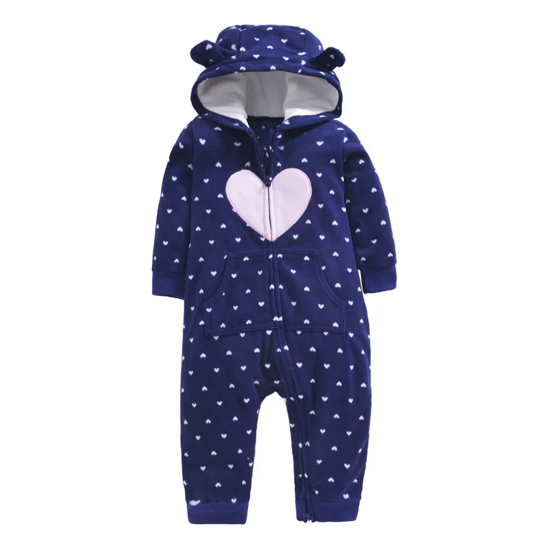 2019 animal Hooded heather Fleece Jumpsuit Brand New baby boy fall winter clothing
2019 animal Hooded heather Fleece Jumpsuit Brand New baby boy fall winter clothing