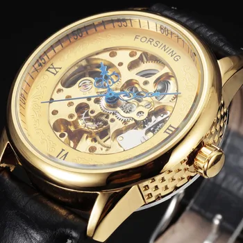 Original Forsining Leather Relogio Masculinos Top Brand Watches Men Luxury Brand Automatic Mens Wristwatch Gold Skeleton Watch
Original Forsining Leather Relogio Masculinos Top Brand Watches Men Luxury Brand Automatic Mens Wristwatch Gold Skeleton Watch